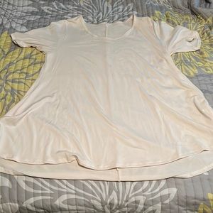 Lularoe cream tunic one size